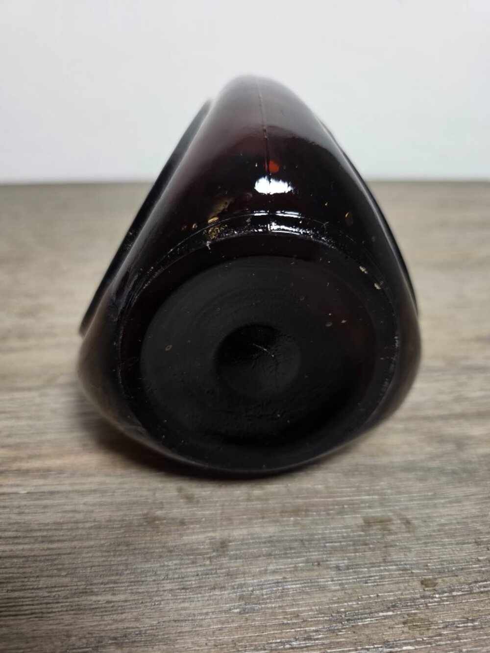 Vintage Aberlour Glenlivet Whisky Bottle W.H. Holt & Sons Amber Glass Flask Cork - Picture 7 of 10